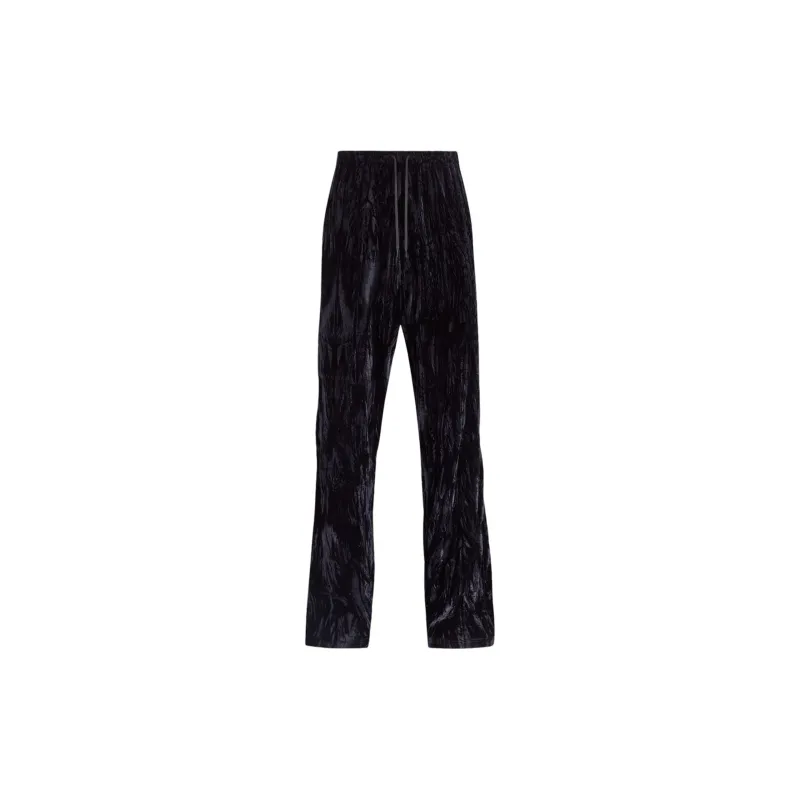 Wide Leg Trackpants (Black) sold by TONS