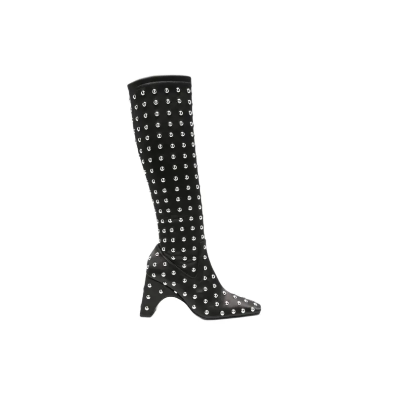 Studded Bridge Stretch Boots (Black/Silver) sold by TONS