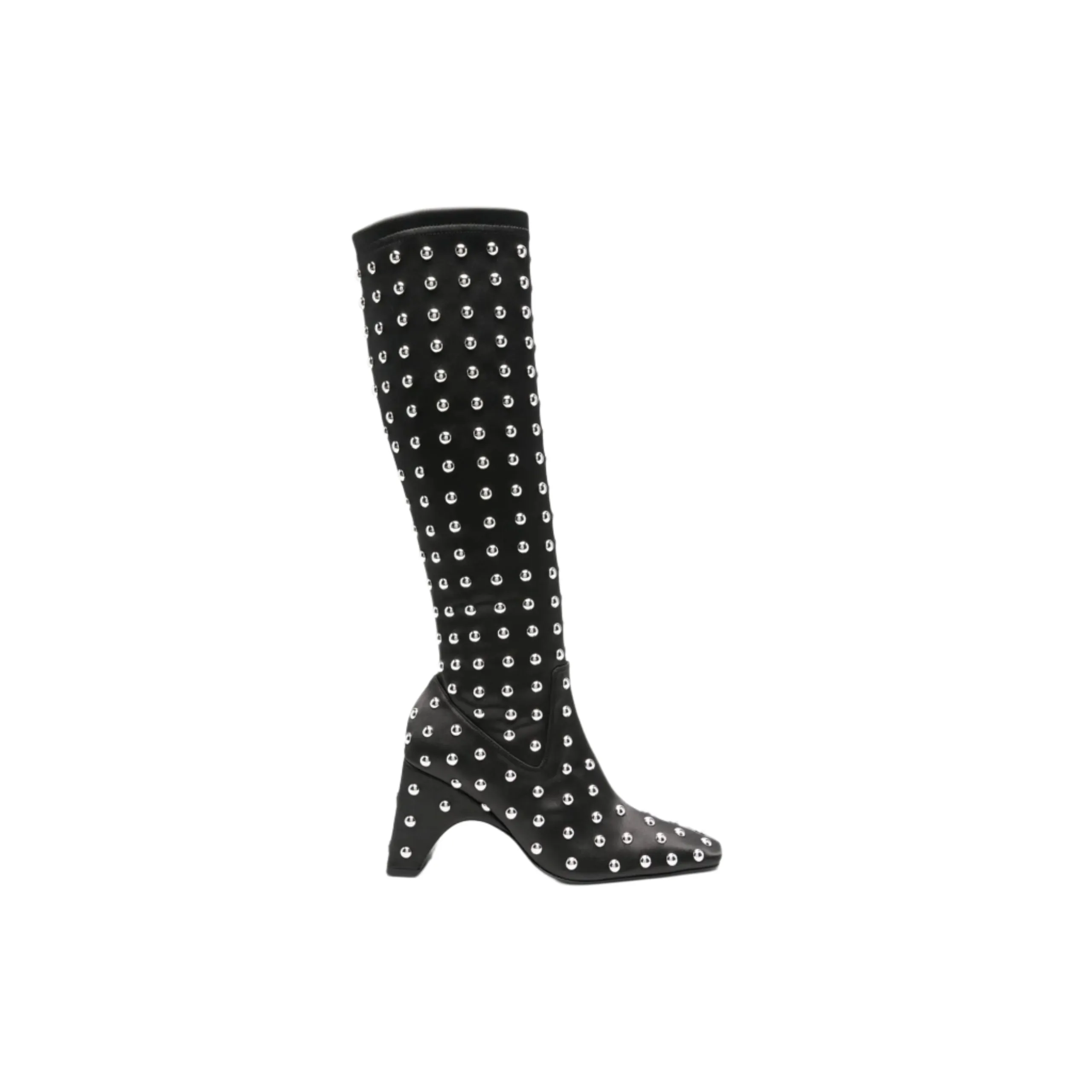 Studded Bridge Stretch Boots (Black/Silver) sold by TONS