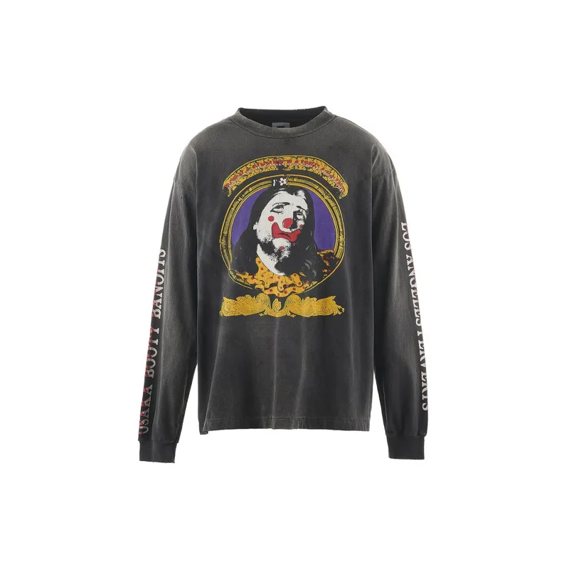 Born Saint Long Sleeved T-shirt (Black) sold by TONS