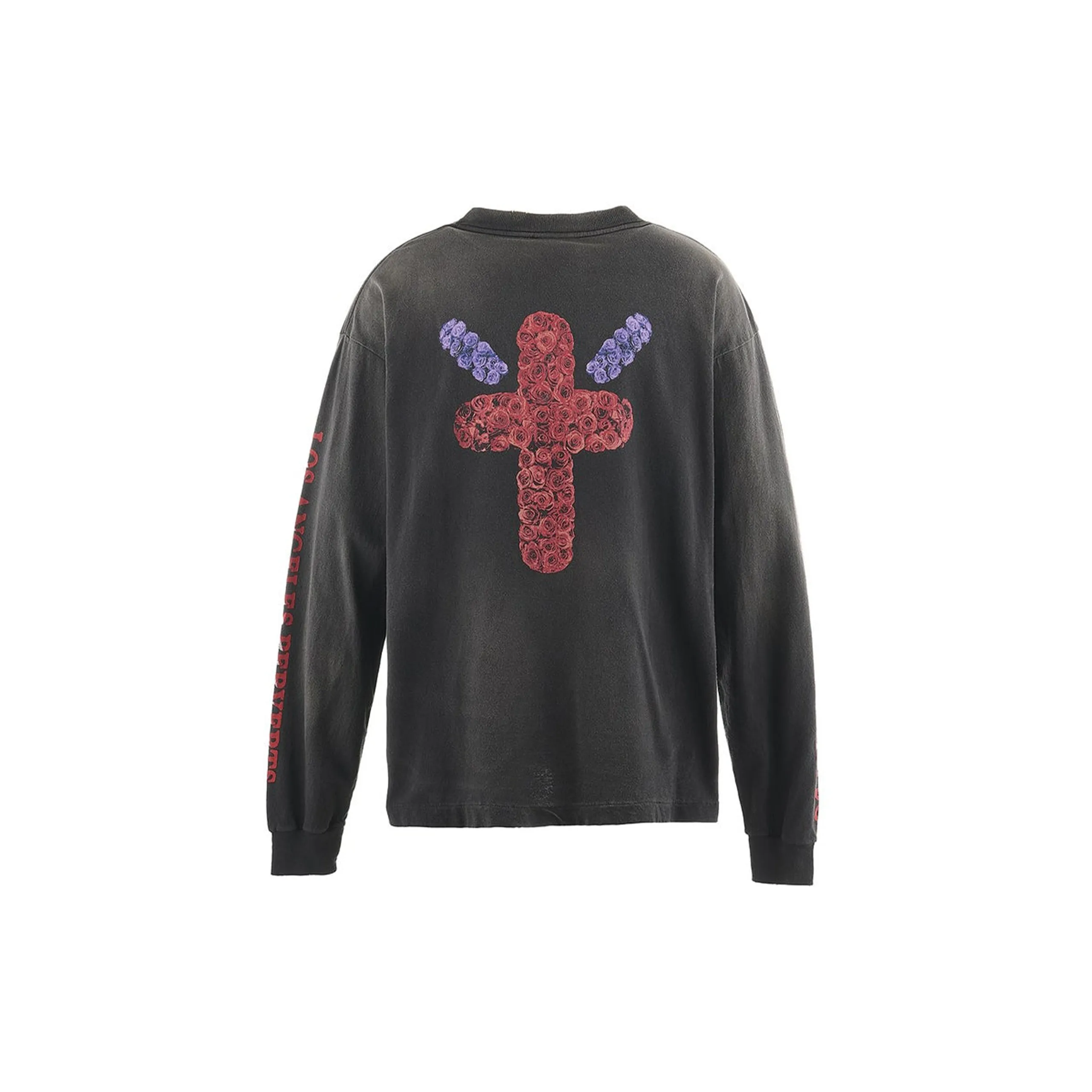 Born Saint Long Sleeved T-shirt (Black) sold by TONS product image thumbnail 2