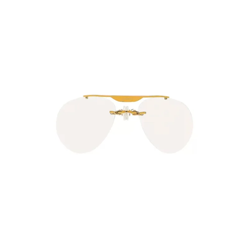 Clip On Aviator Sunglasses (White) sold by TONS
