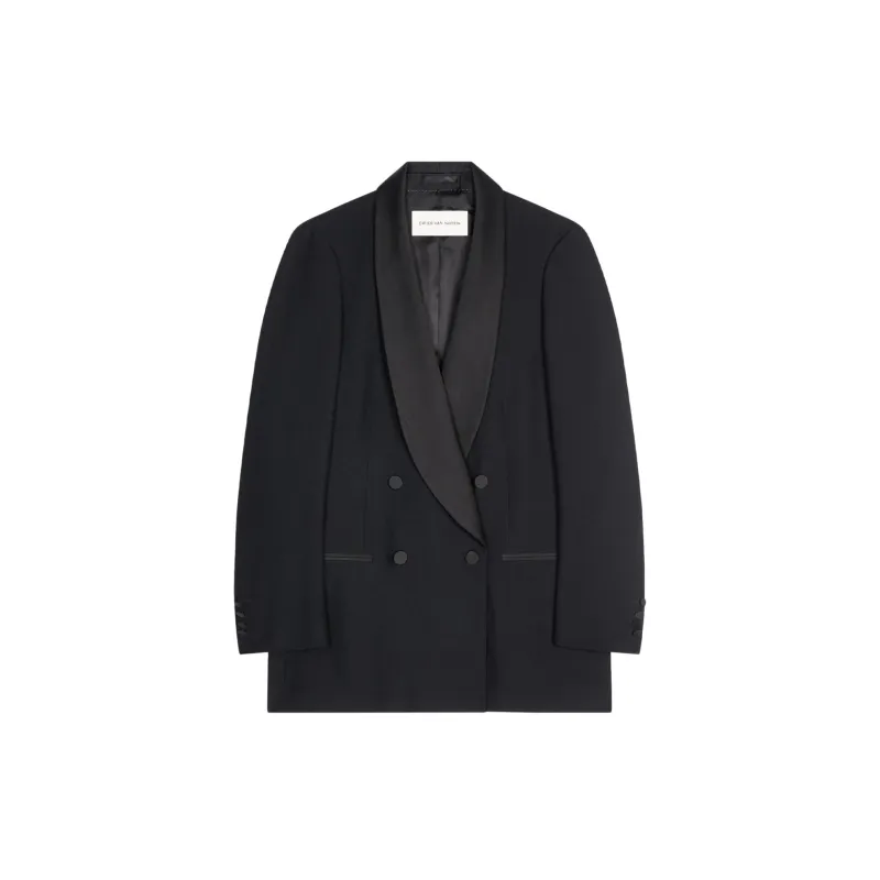 Blinker Tux Blazer (Black) made by Dries Van Noten