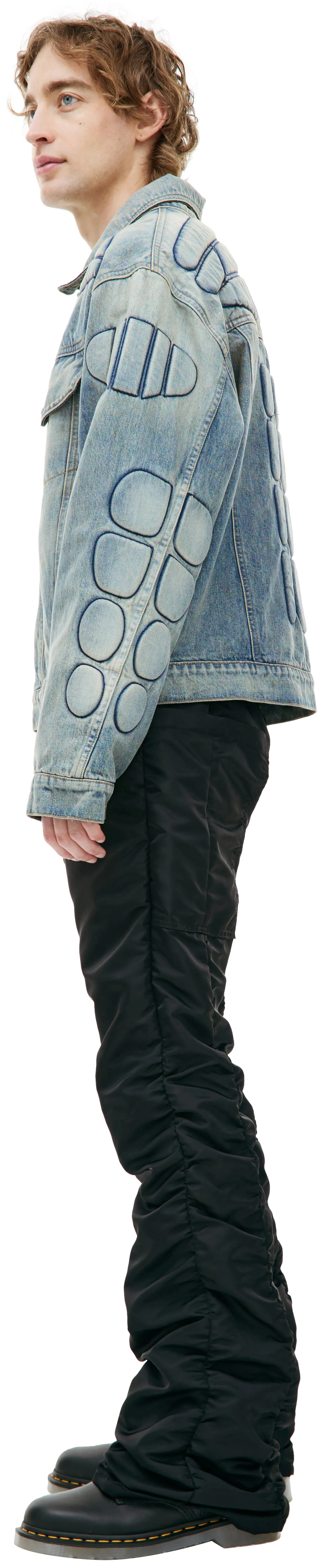 Denim Moto Jacket (Blue) sold by TONS product image thumbnail 2