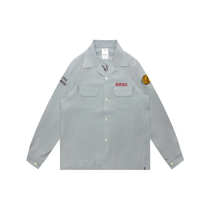 Keesey G.S. Shirt L/S I.Q.W.T. (Gray) sold by TONS