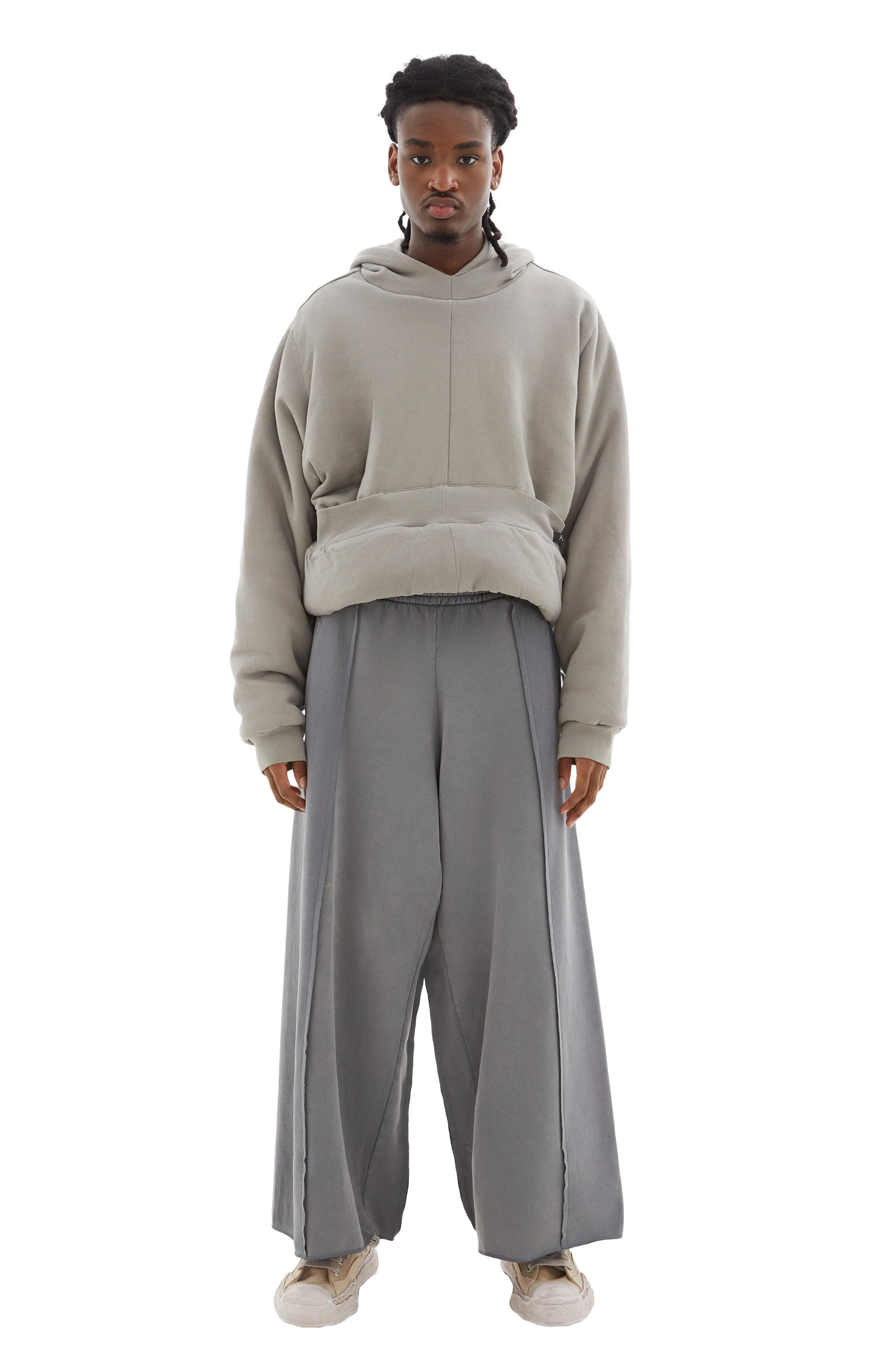 Padded Hoodie (Taupe) sold by TONS product image thumbnail 2