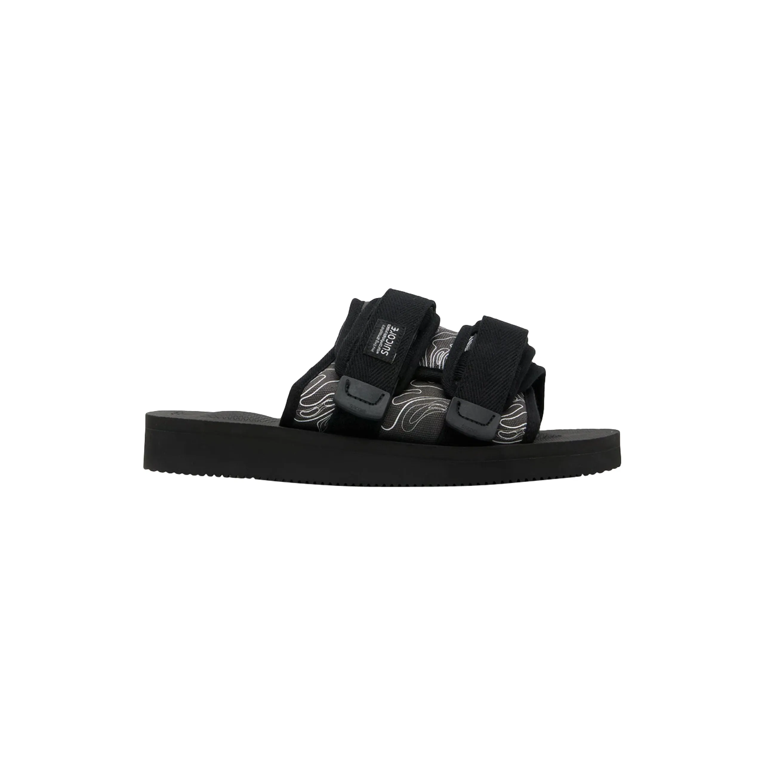 MOTO-Cab Sandals (Black/Salt) sold by TONS