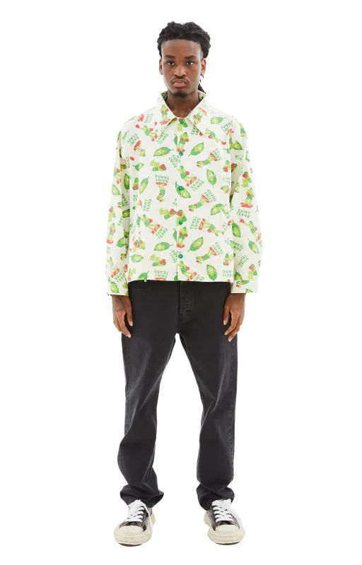 Denim Tears Boxer Coach Jacket (White) sold by TONS