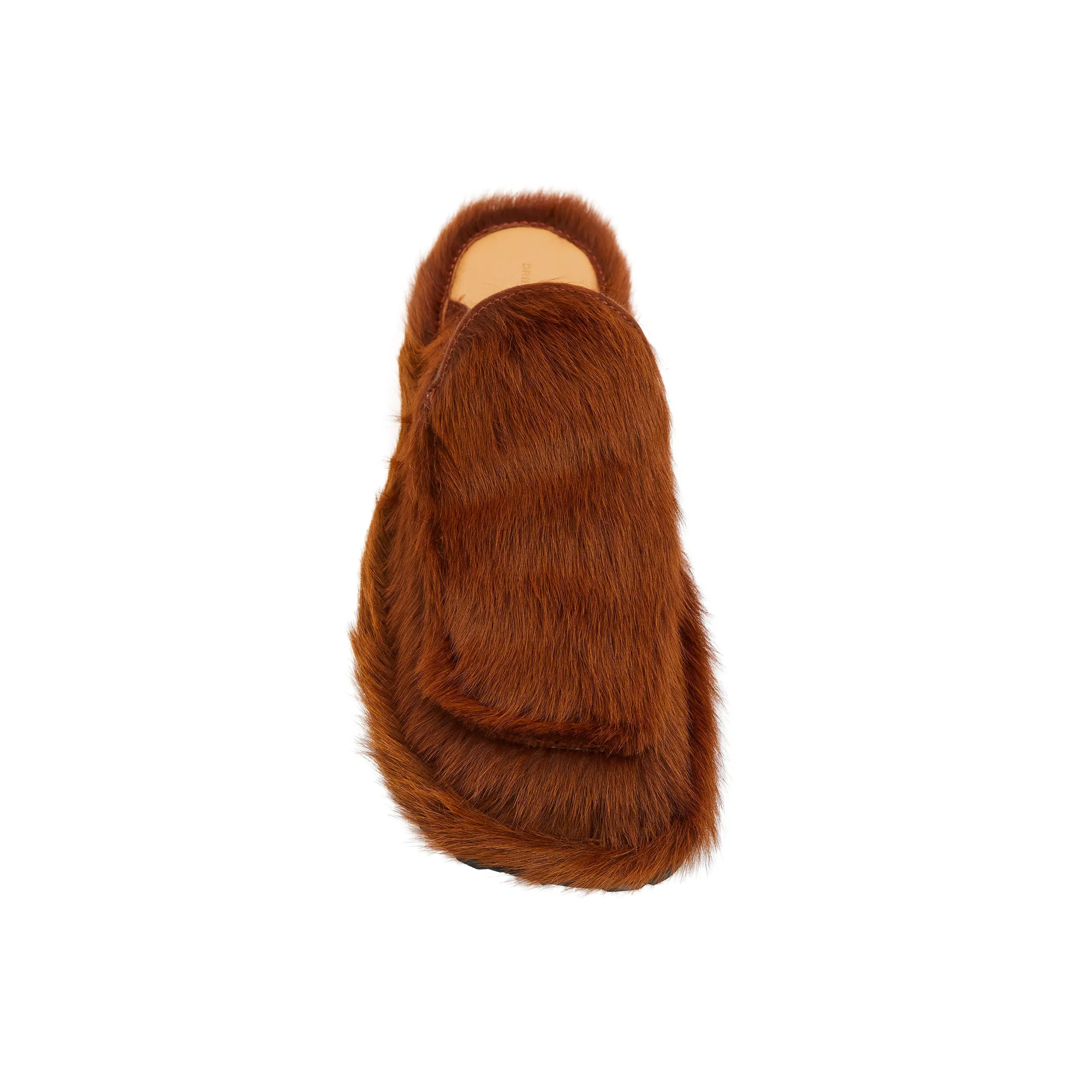 Fur Slides (Brown) sold by TONS product image thumbnail 5