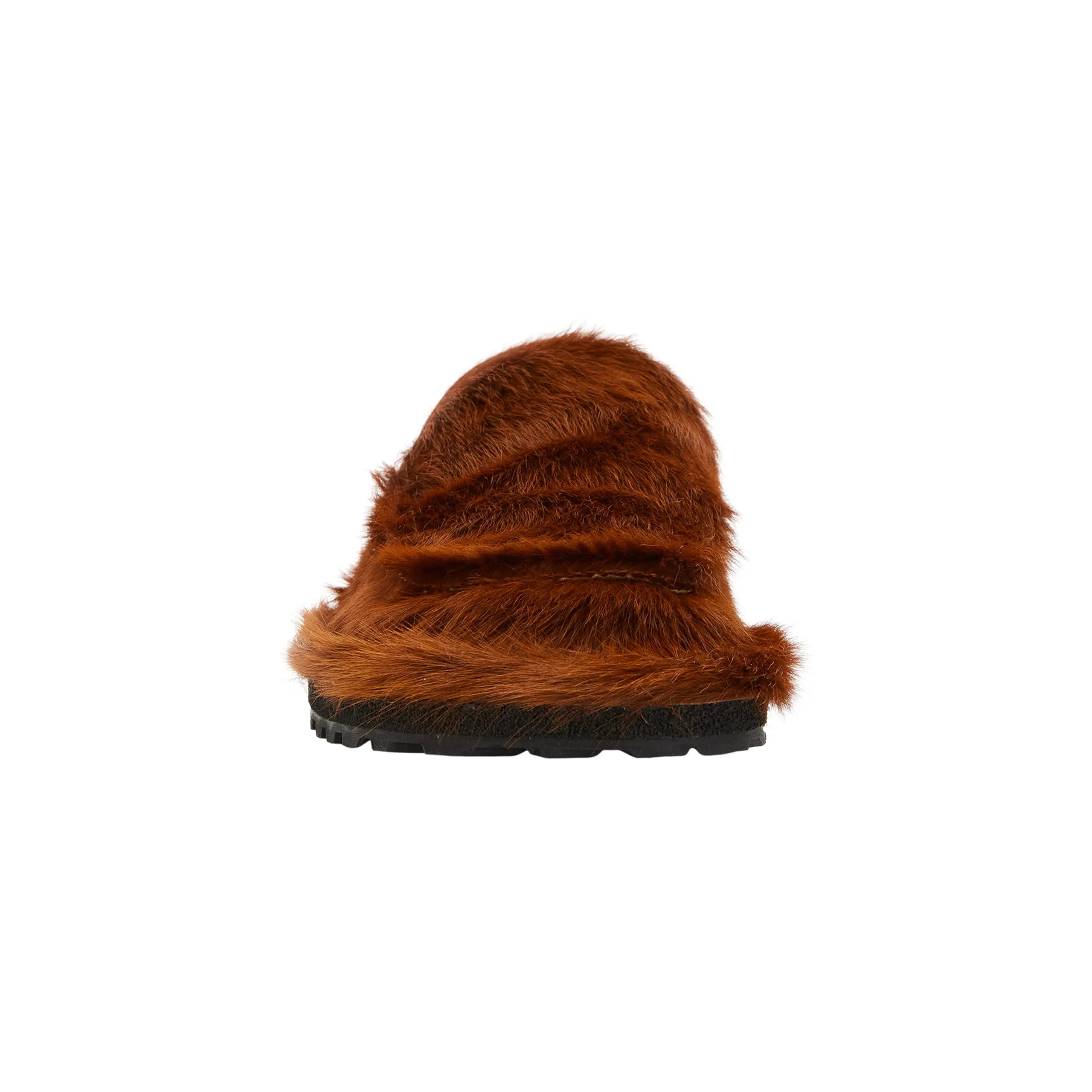 Fur Slides (Brown) sold by TONS product image thumbnail 2