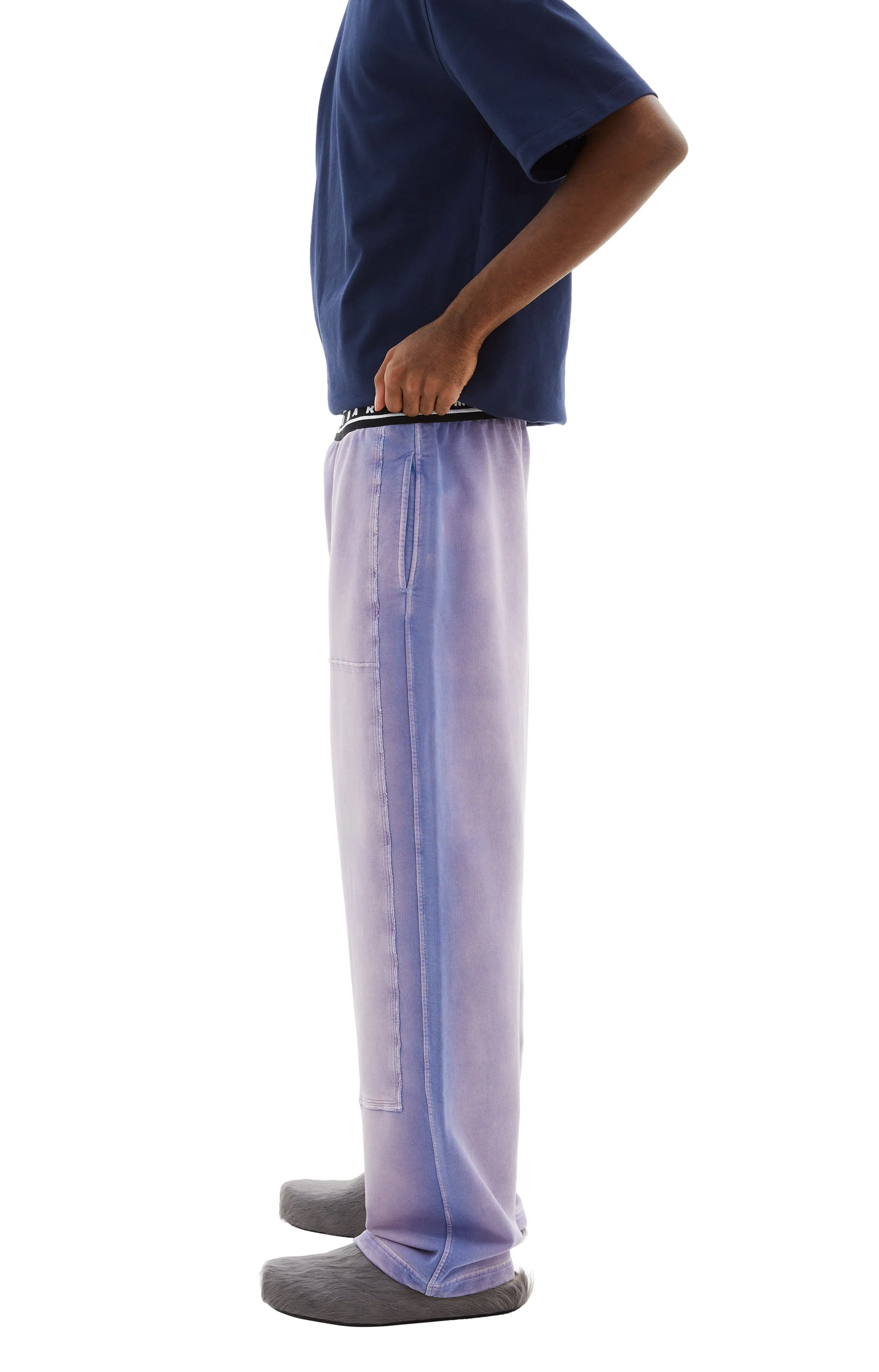 Track Trousers w/Branded Waistband (Wistaria) sold by TONS product image thumbnail 2