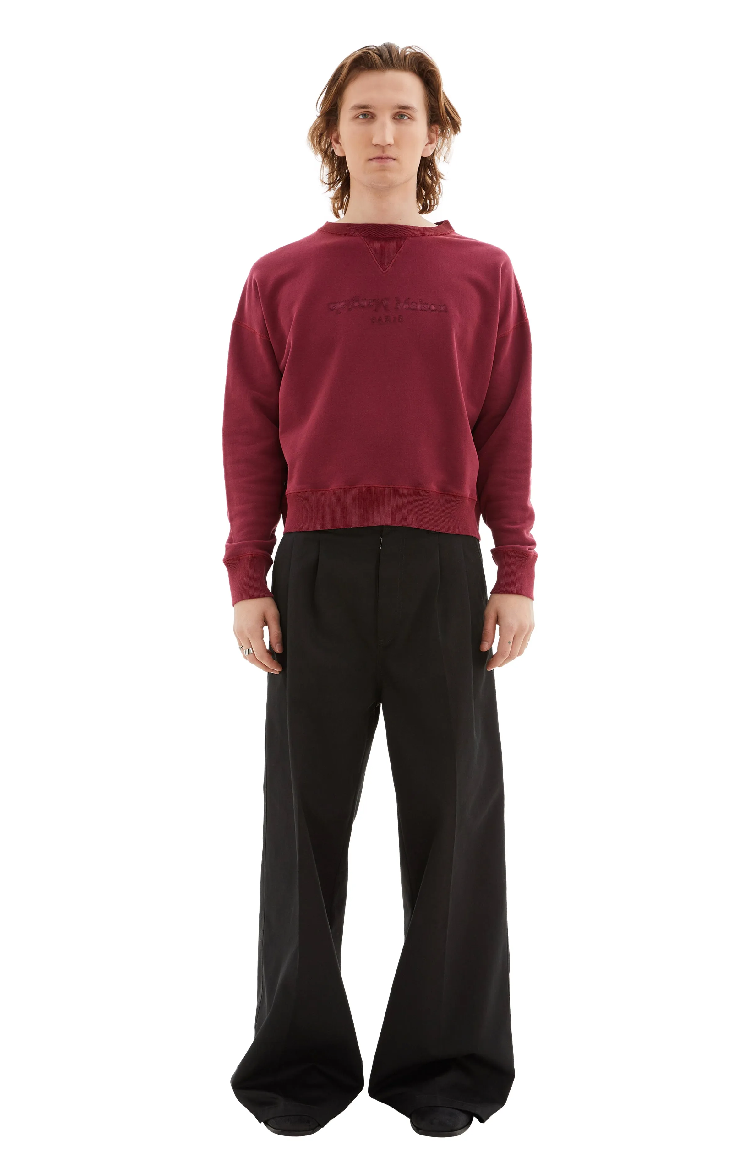 MM Crewneck Sweatshirt (Bordeaux) sold by TONS product image thumbnail 2