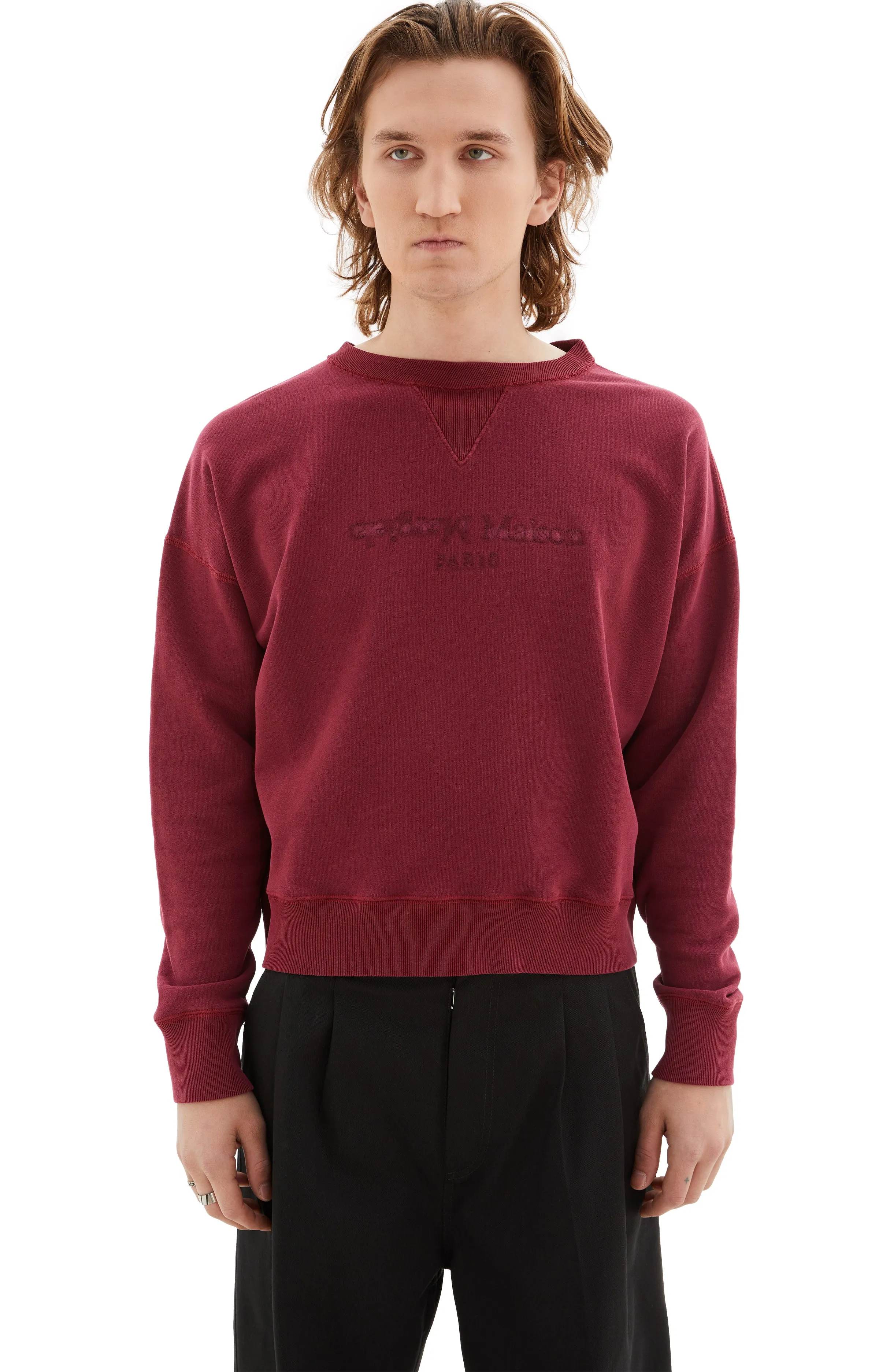 MM Crewneck Sweatshirt (Bordeaux) sold by TONS product image thumbnail 5
