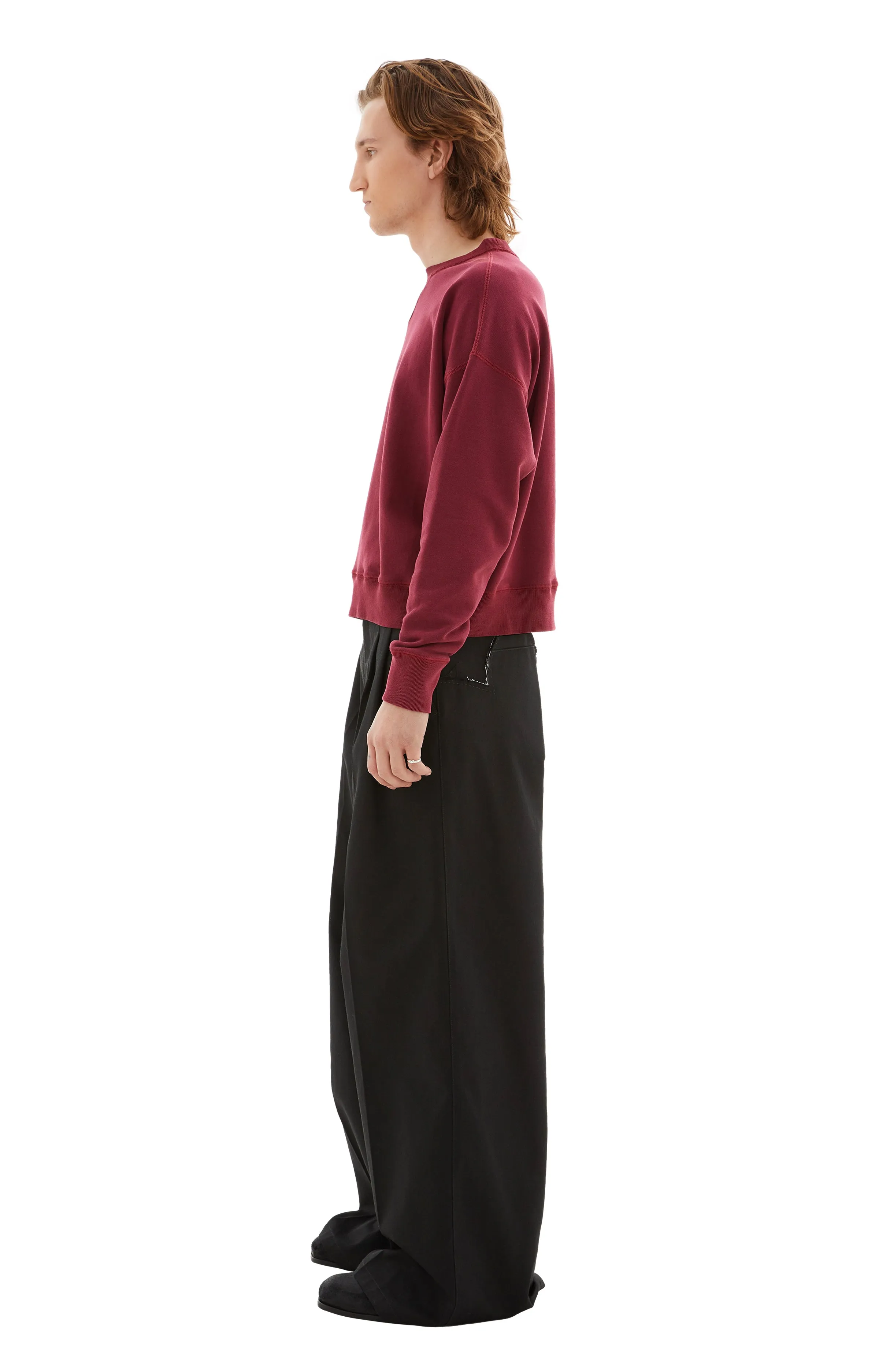 MM Crewneck Sweatshirt (Bordeaux) sold by TONS product image thumbnail 3