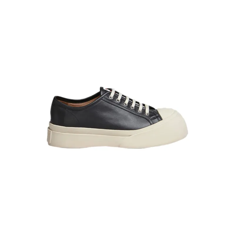 Women's Pablo Lace-Up Sneakers (Black) sold by TONS