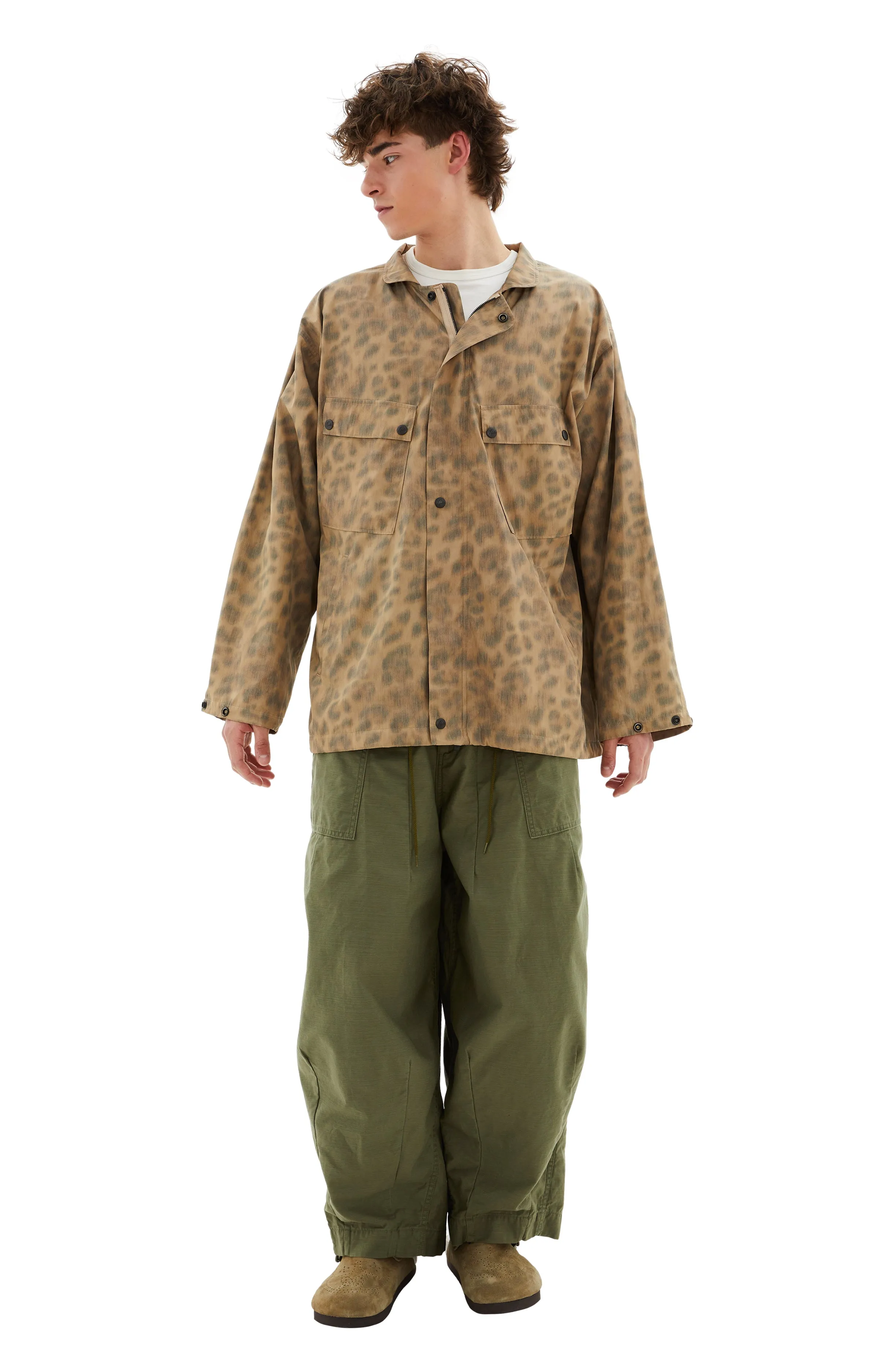 Needles C.P. Jacket (Beige) sold by TONS