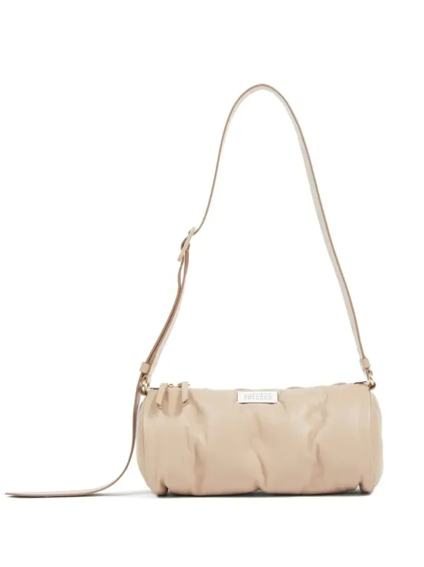 Glam Slam Pillow Bag (Beige) sold by TONS