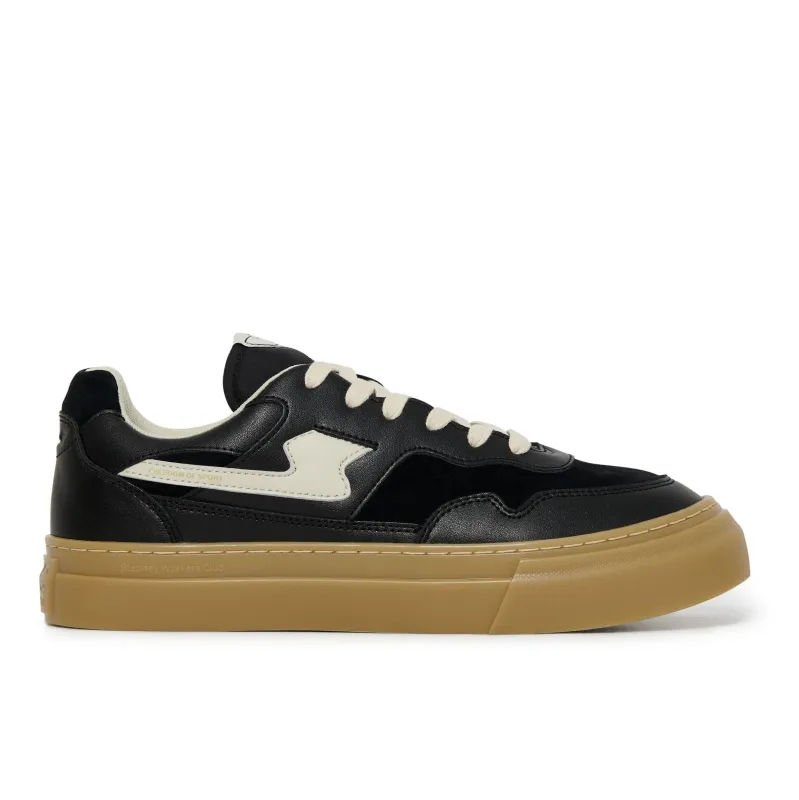 Pearl S-Strike Leather Mix Sneaker (Black/Gum) sold by TONS