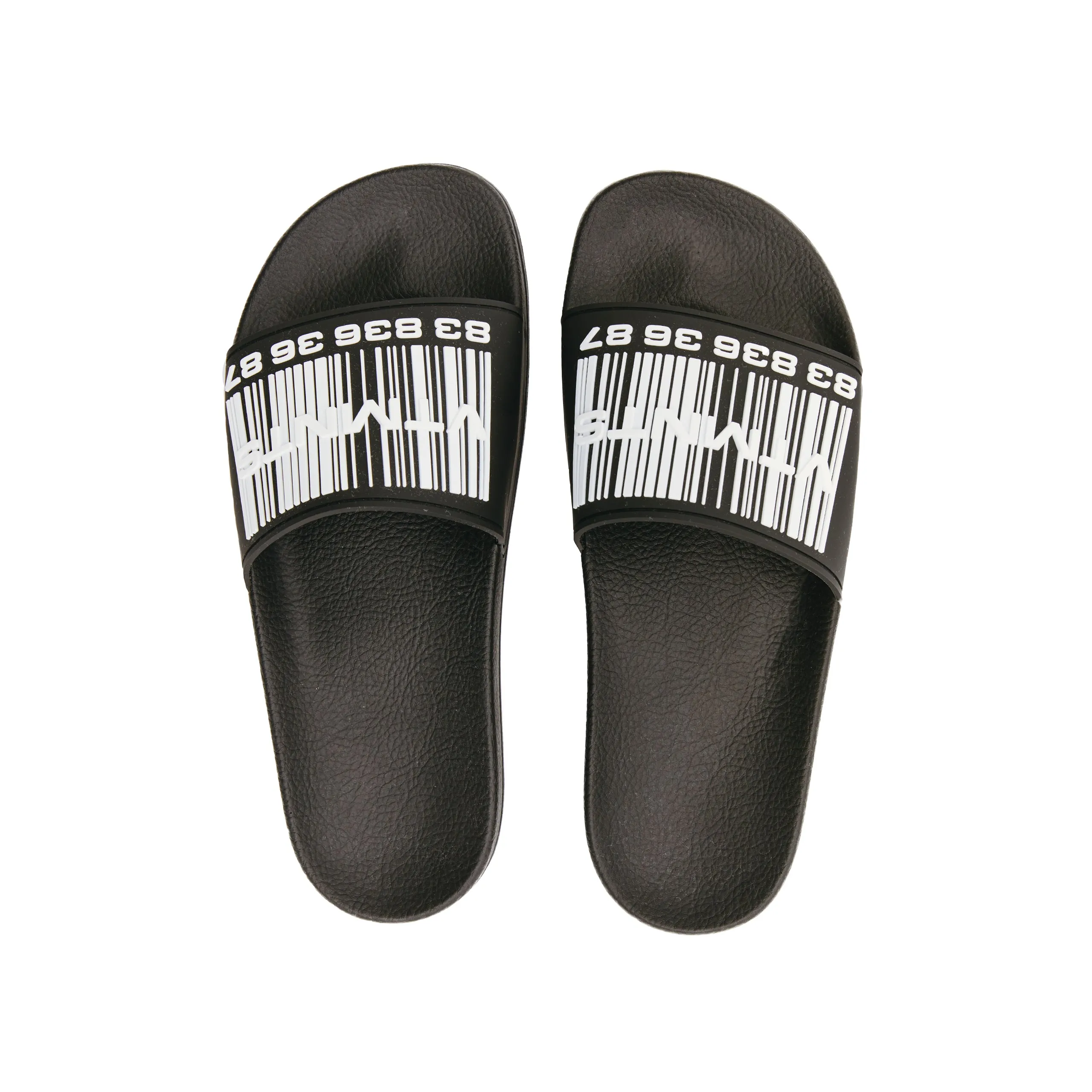 Barcode Logo Pool Slide (Black/White) sold by TONS product image thumbnail 2