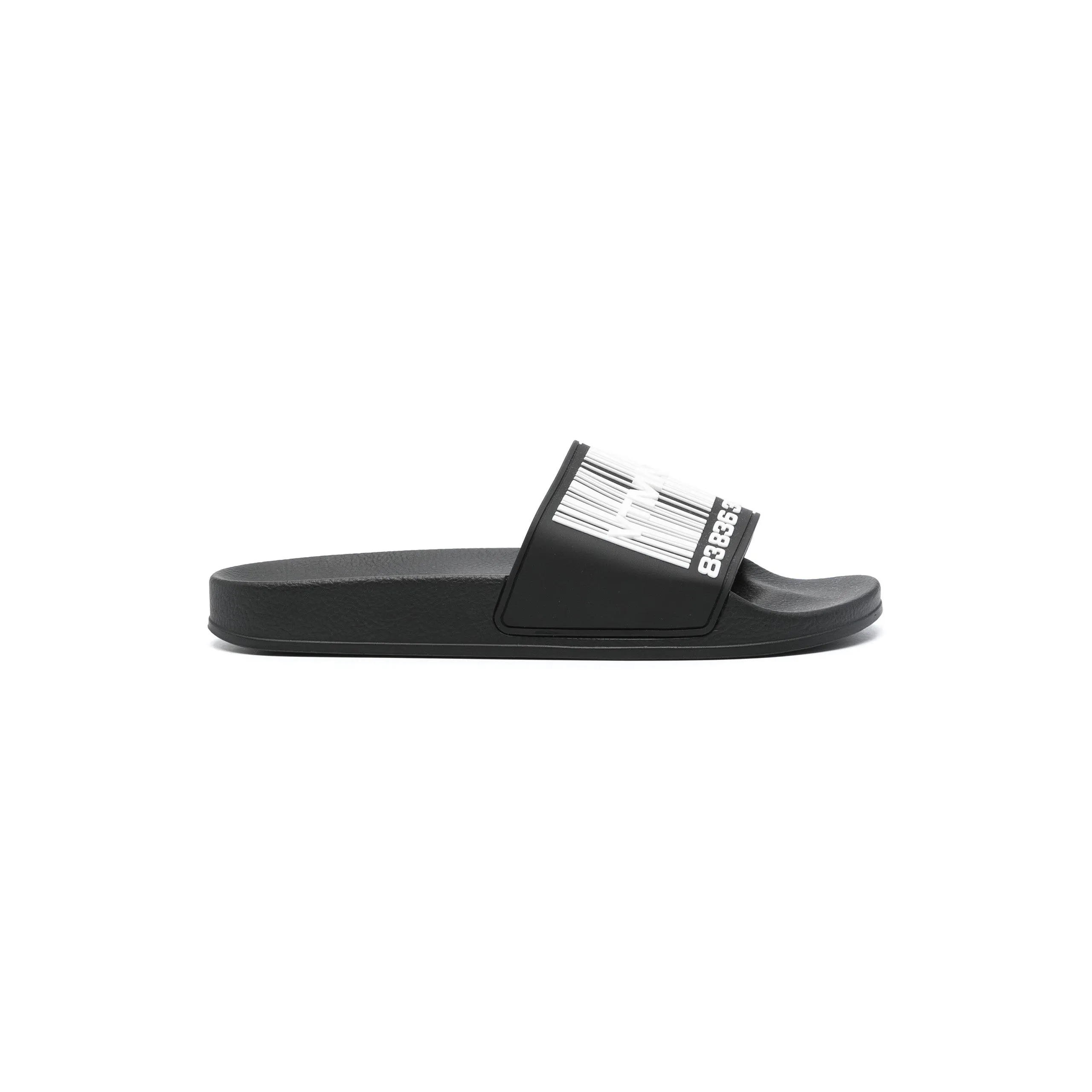 Barcode Logo Pool Slide (Black/White) sold by TONS