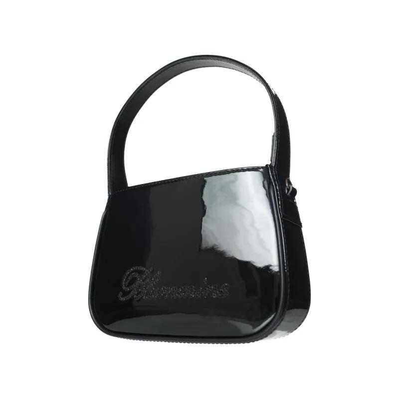 Patent Leather Bag with Rhinestone Logo sold by TONS