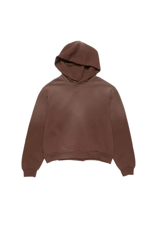 Logo Hooded Sweater (Chocolate Brown) sold by TONS