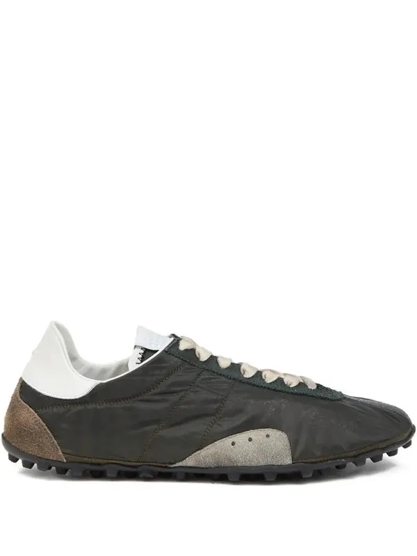 Men's Low Top Sneakers (Dusty Green/Black) sold by TONS