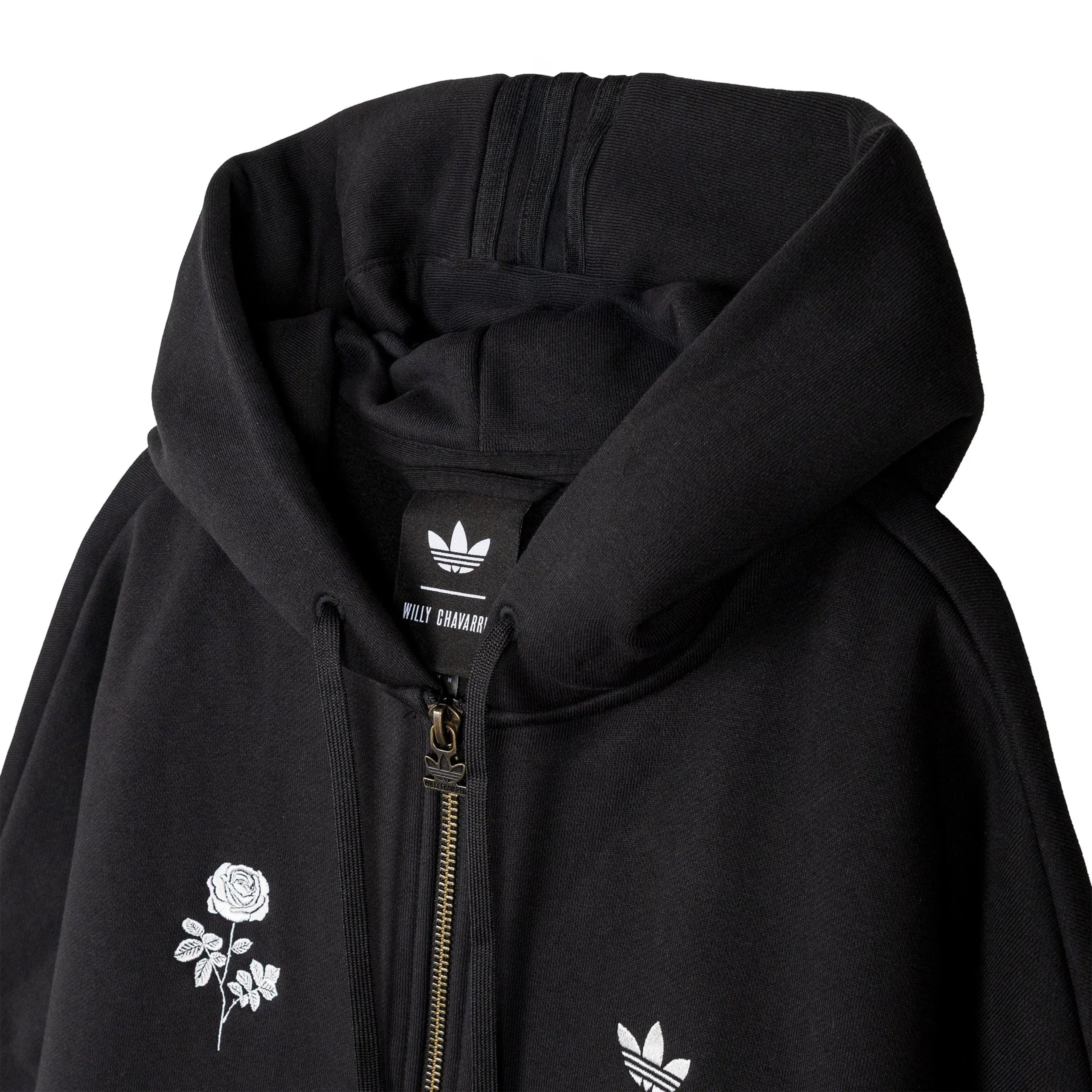 x Willy Chavarria Heavyweight Zip Hoodie (Black) sold by TONS product image thumbnail 2