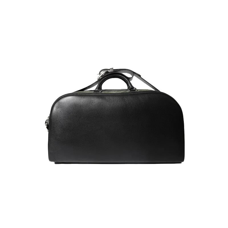 Belt Strap Weekender (Green Suede/Black/Cream) sold by TONS