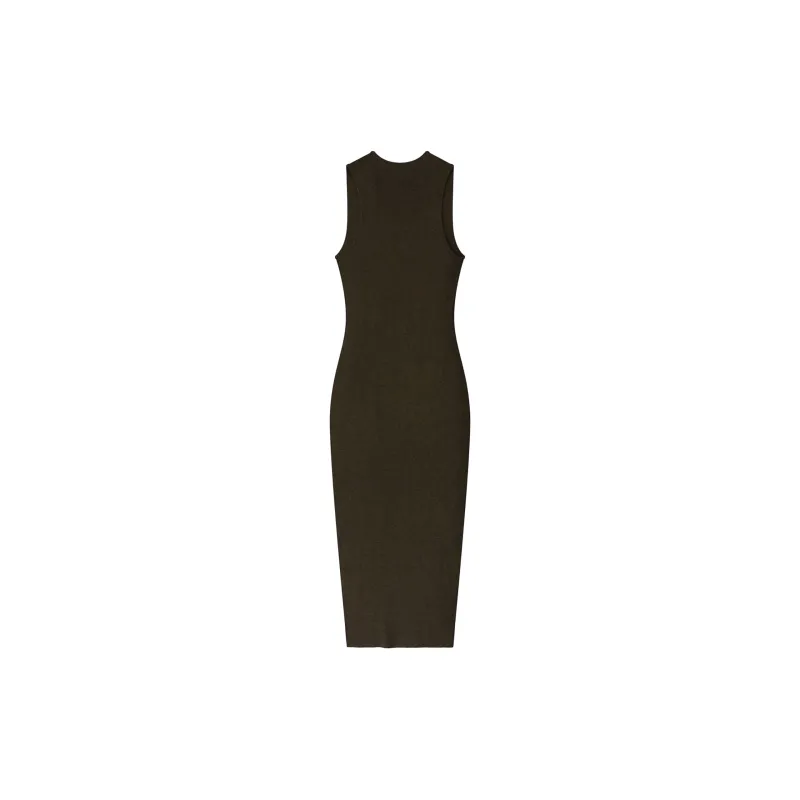 Womens Rib Tank Dress (Brown) made by Fear of God