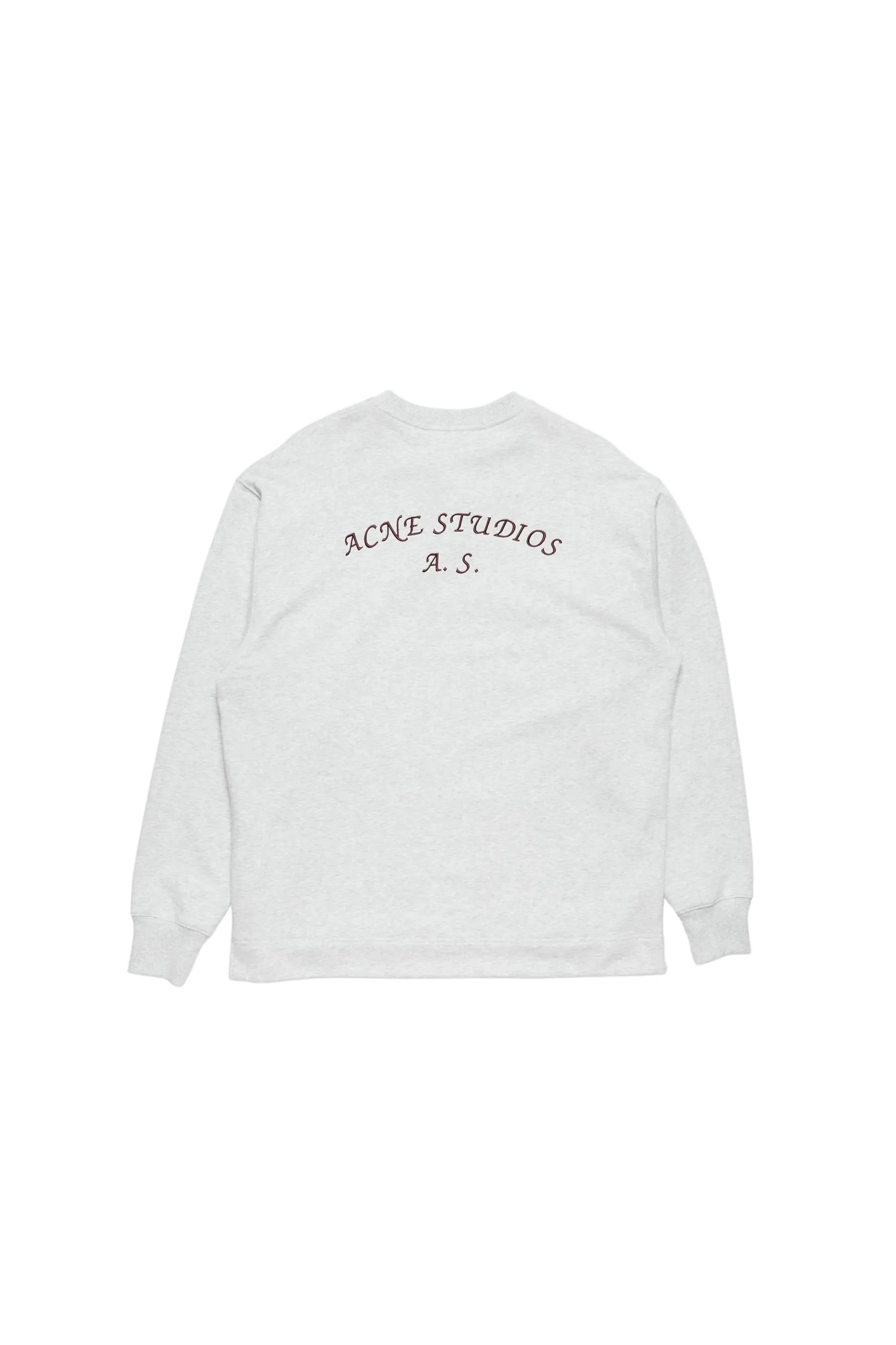 Henley Neck Sweatshirt (Pale Grey Melange) sold by TONS product image thumbnail 3