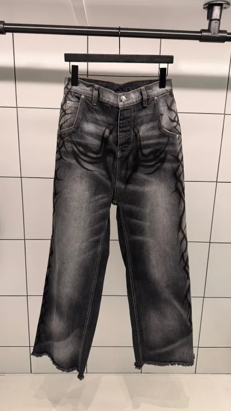 Graffiti Denim (Black) sold by TONS