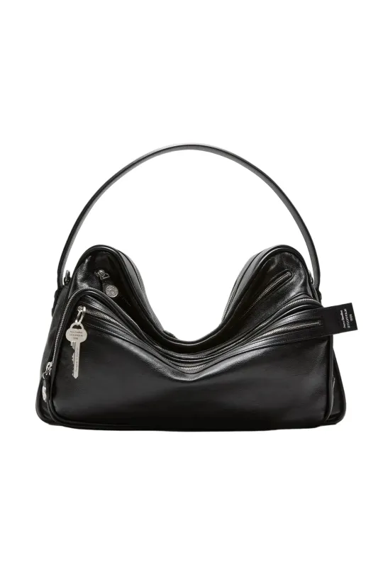 Camero Camera Shoulder Bag (Black) made by Acne Studios