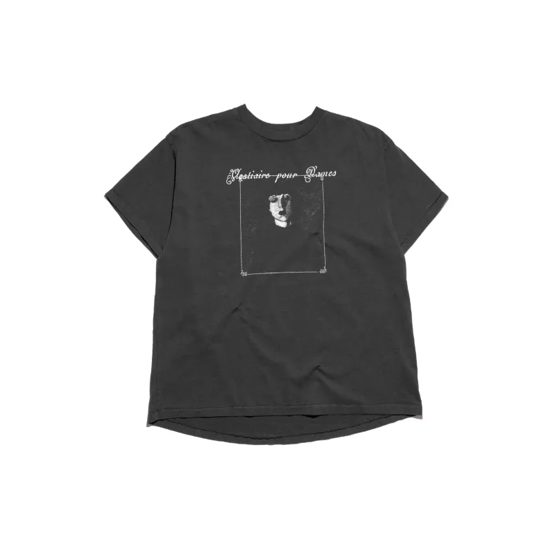 Vestiaire Pour Dames T-shirt (Fadded Black) made by TONS