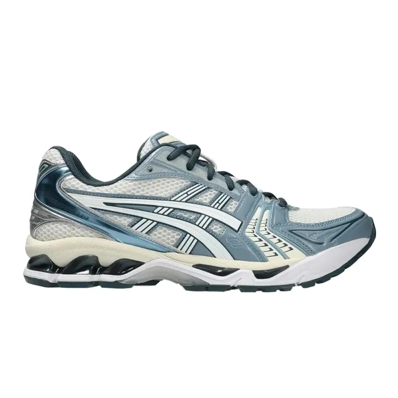 GEL-Kayano 14 Sneakers (Cream/Raw Indigo) sold by TONS