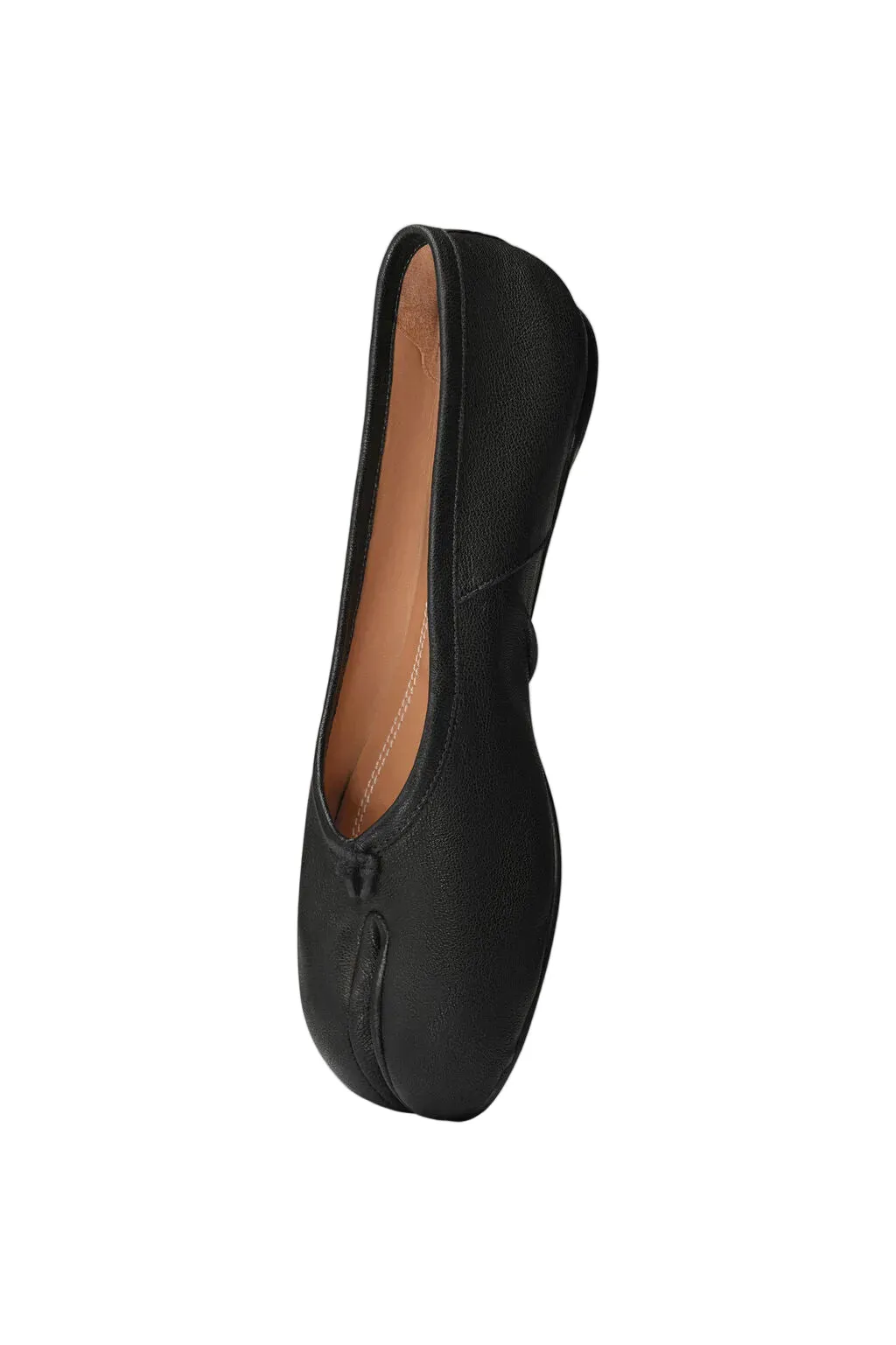 Tabi New Ballerina In Soft Nappa Leather (Black) sold by TONS product image thumbnail 2