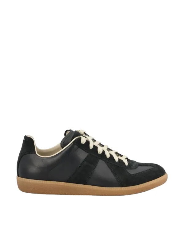 Men's Replica Sneakers (Black) made by Maison Margiela