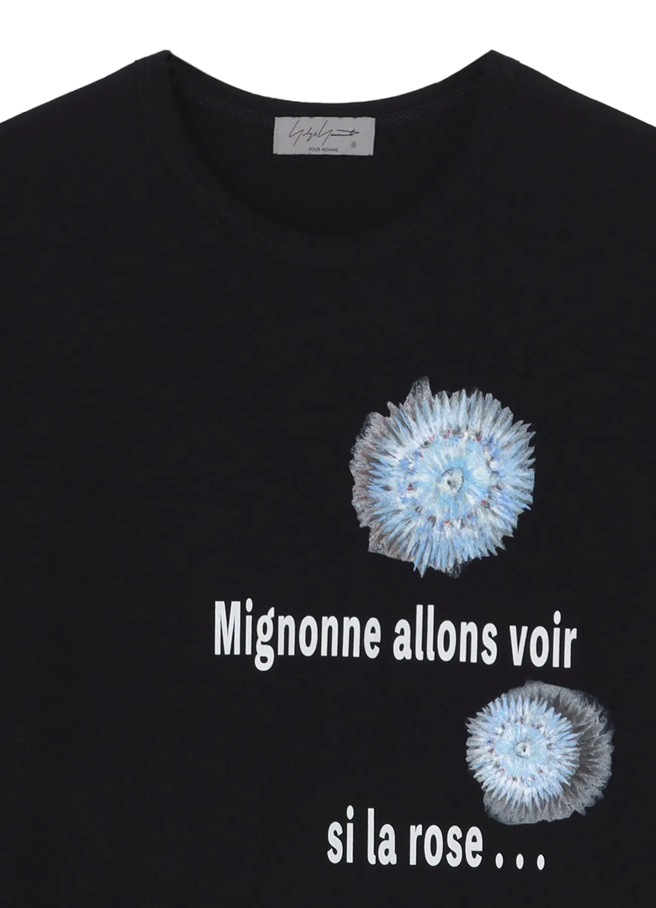 Printed Short Sleeve T-shirt (Black) sold by TONS product image thumbnail 3