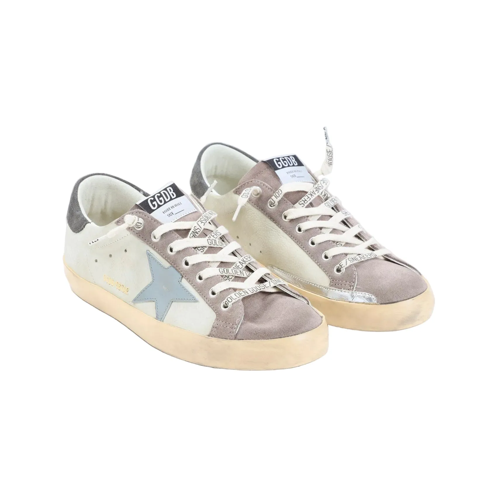 Men's Super Star Sneakers (Liliac Grey/Dark Grey/Blue) sold by TONS product image thumbnail 2