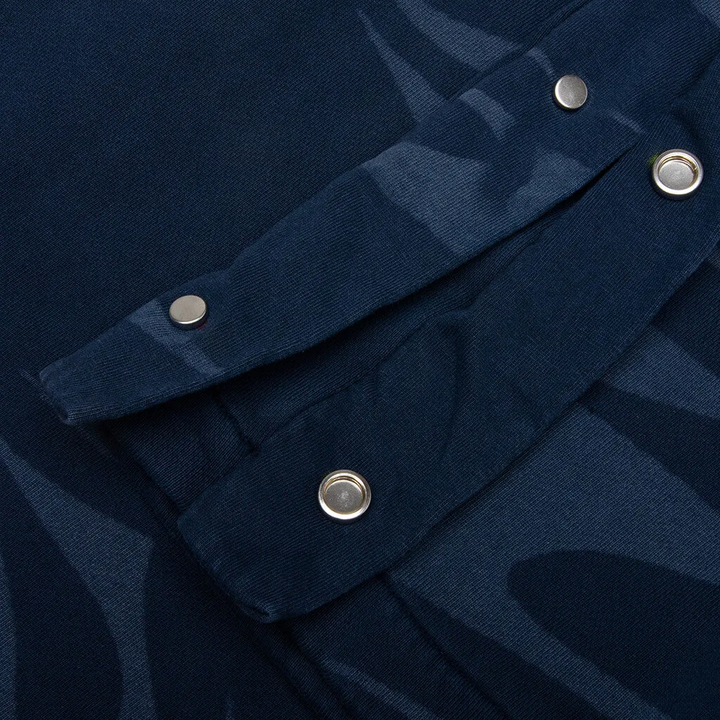 SNAP Sweatpants W/ Flame (Blue) sold by TONS product image thumbnail 4