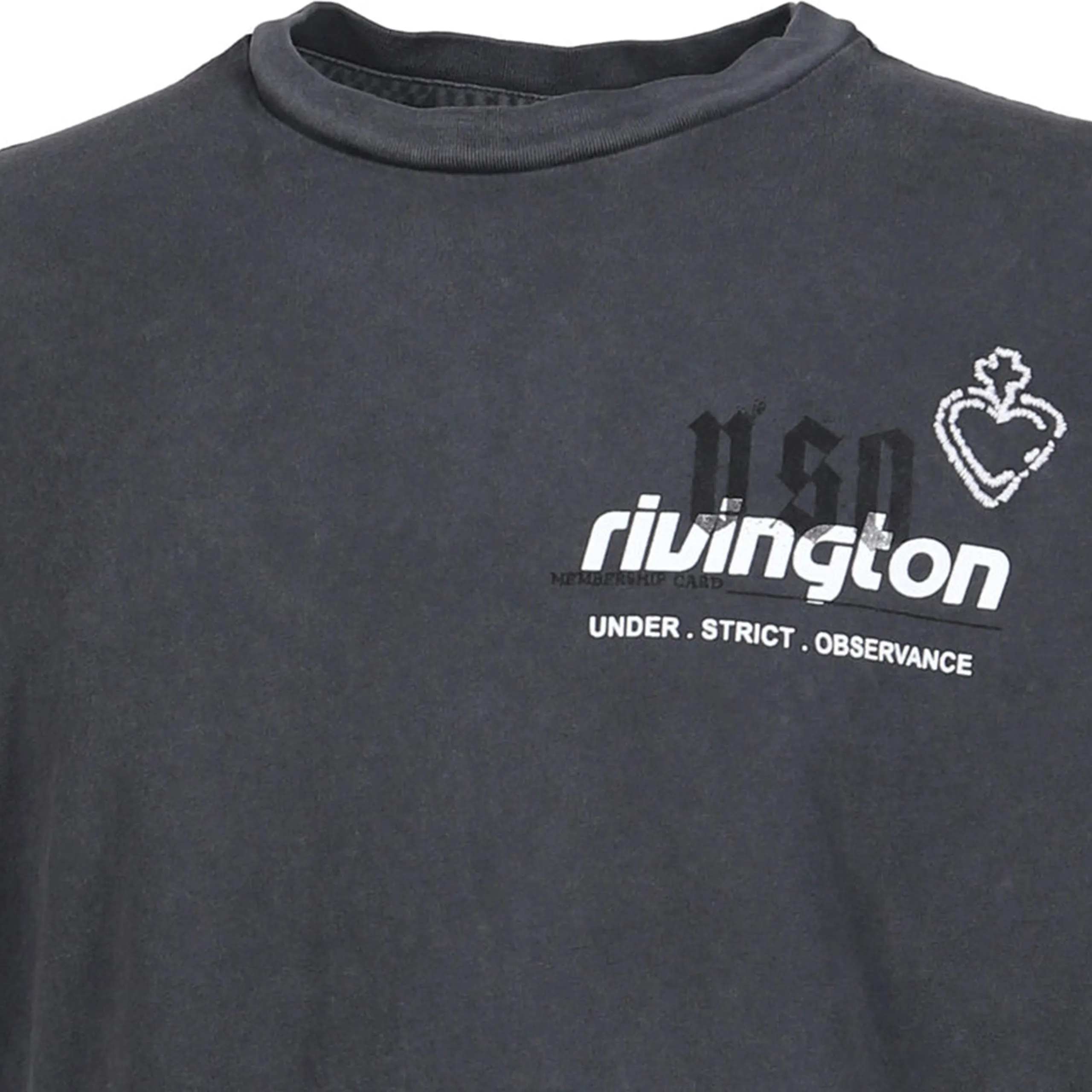 Membership USO Tee (Black) sold by TONS product image thumbnail 3