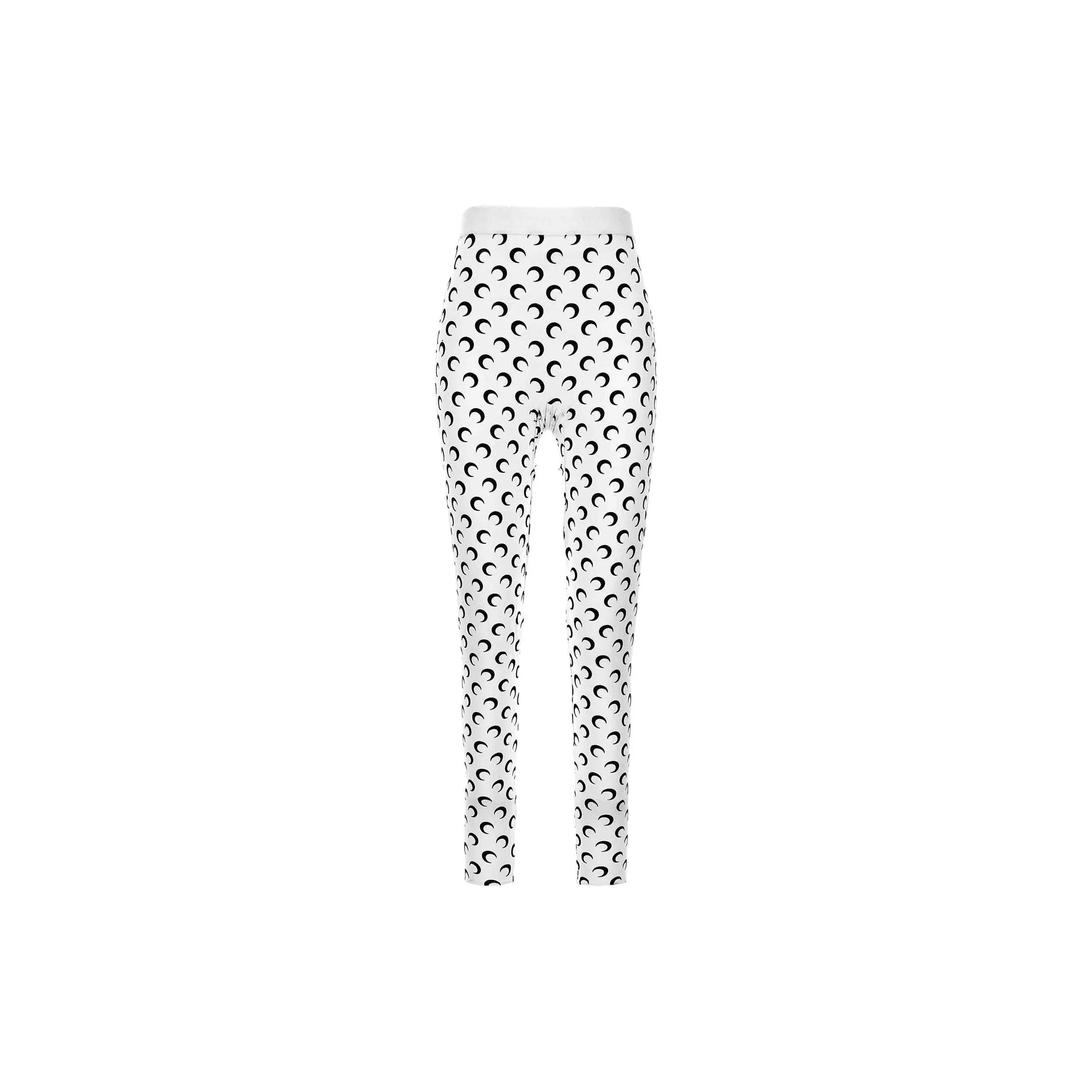 Recycled Moon Jersey Stirrup Leggings (Optical White) sold by TONS product image thumbnail 2