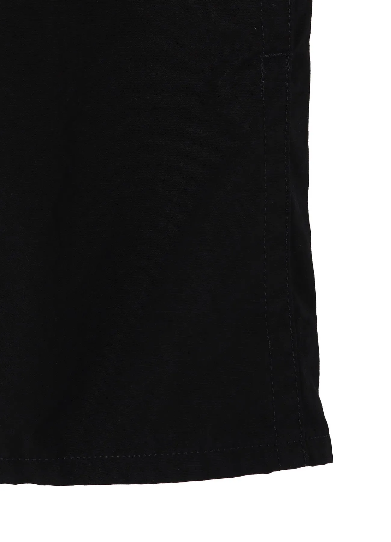 Chain Stitch Zip Opened Shirt (Black) sold by TONS product image thumbnail 5