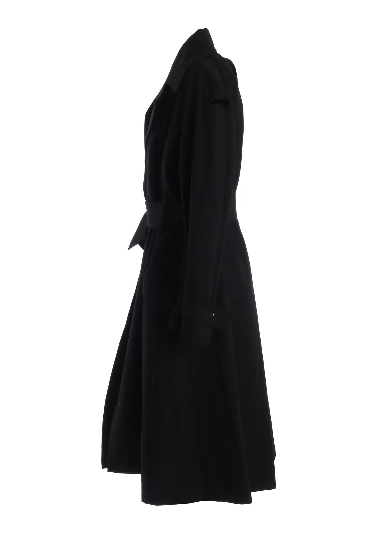 Wrap Trench Coat (Black) sold by TONS product image thumbnail 2