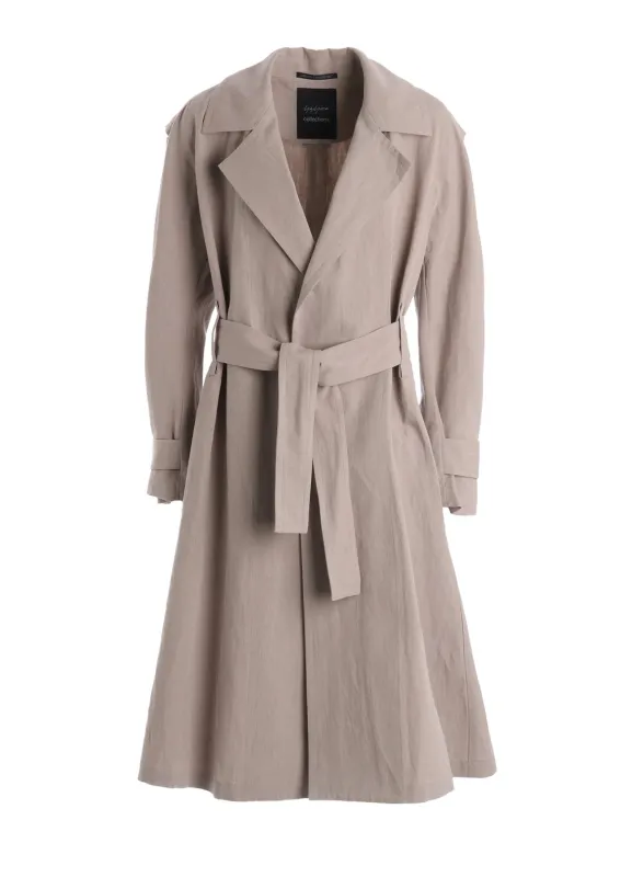 Wrap Trench Coat (Beige) made by Yohji Yamamoto