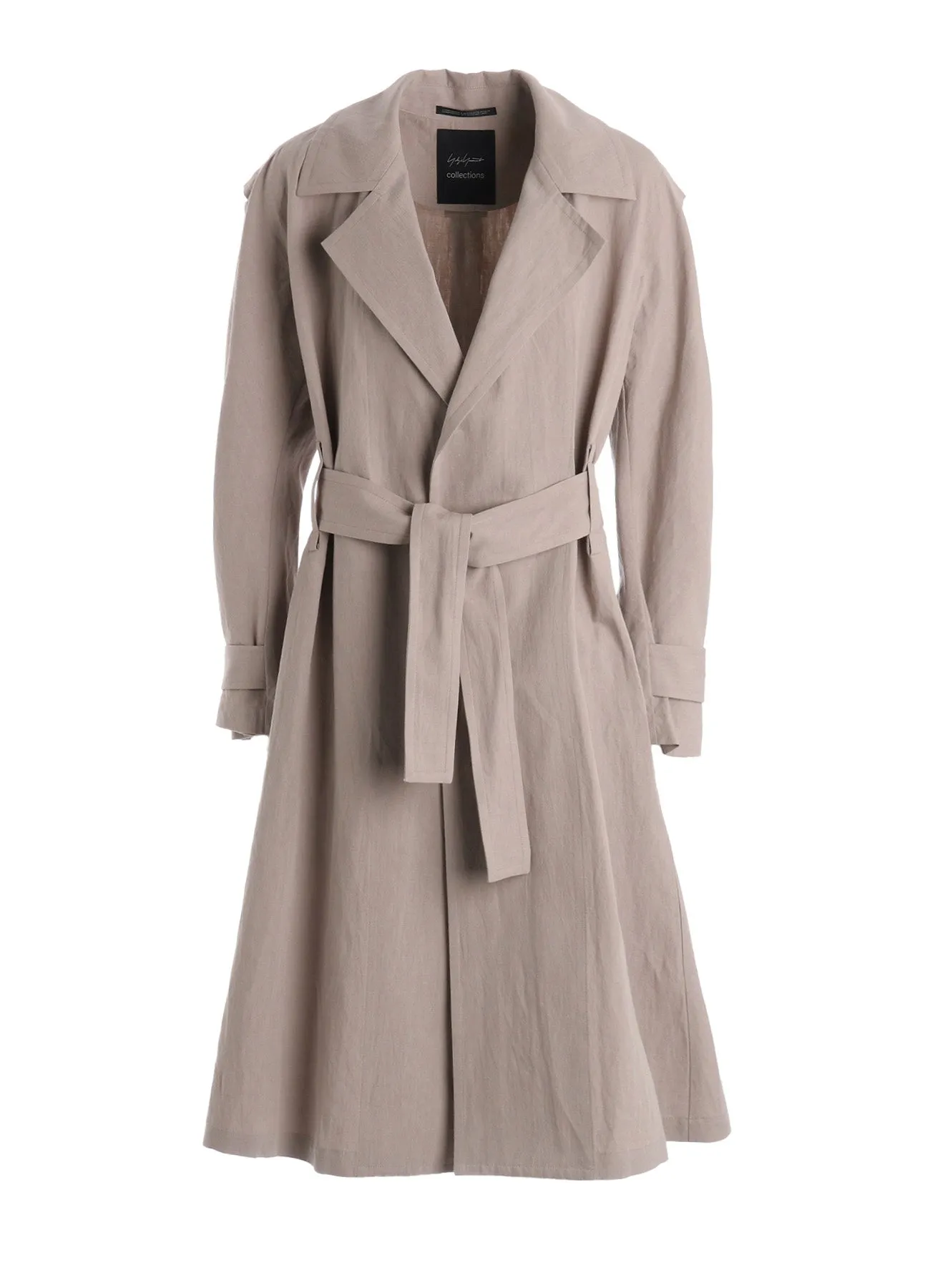 Wrap Trench Coat (Beige) sold by TONS