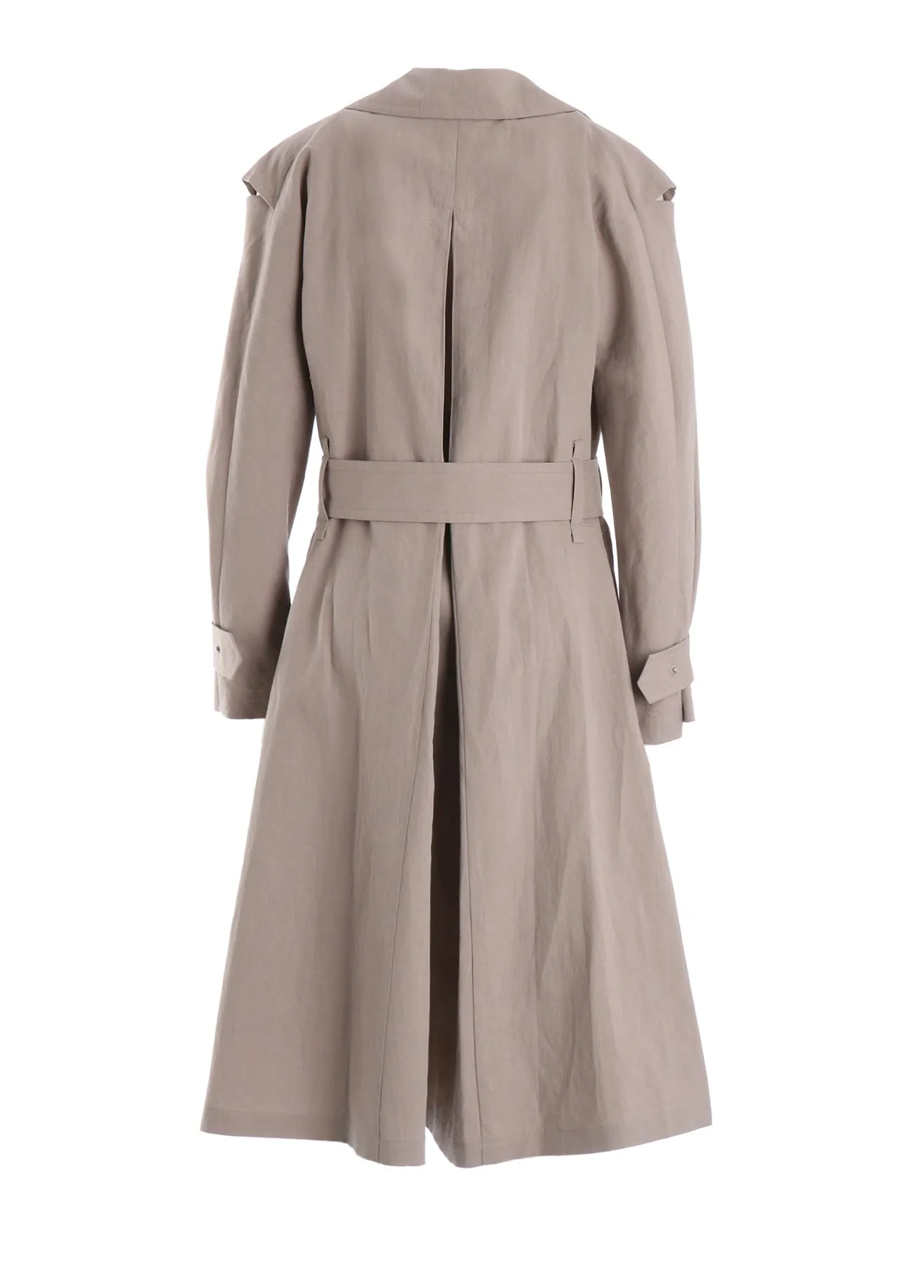 Wrap Trench Coat (Beige) sold by TONS product image thumbnail 2