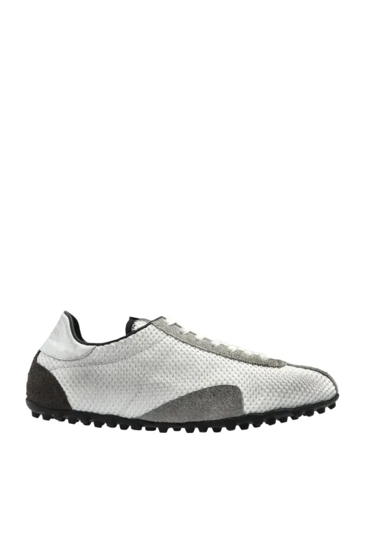 Women's Sprinter Low Top Sneakers (White/Grey) made by Maison Margiela