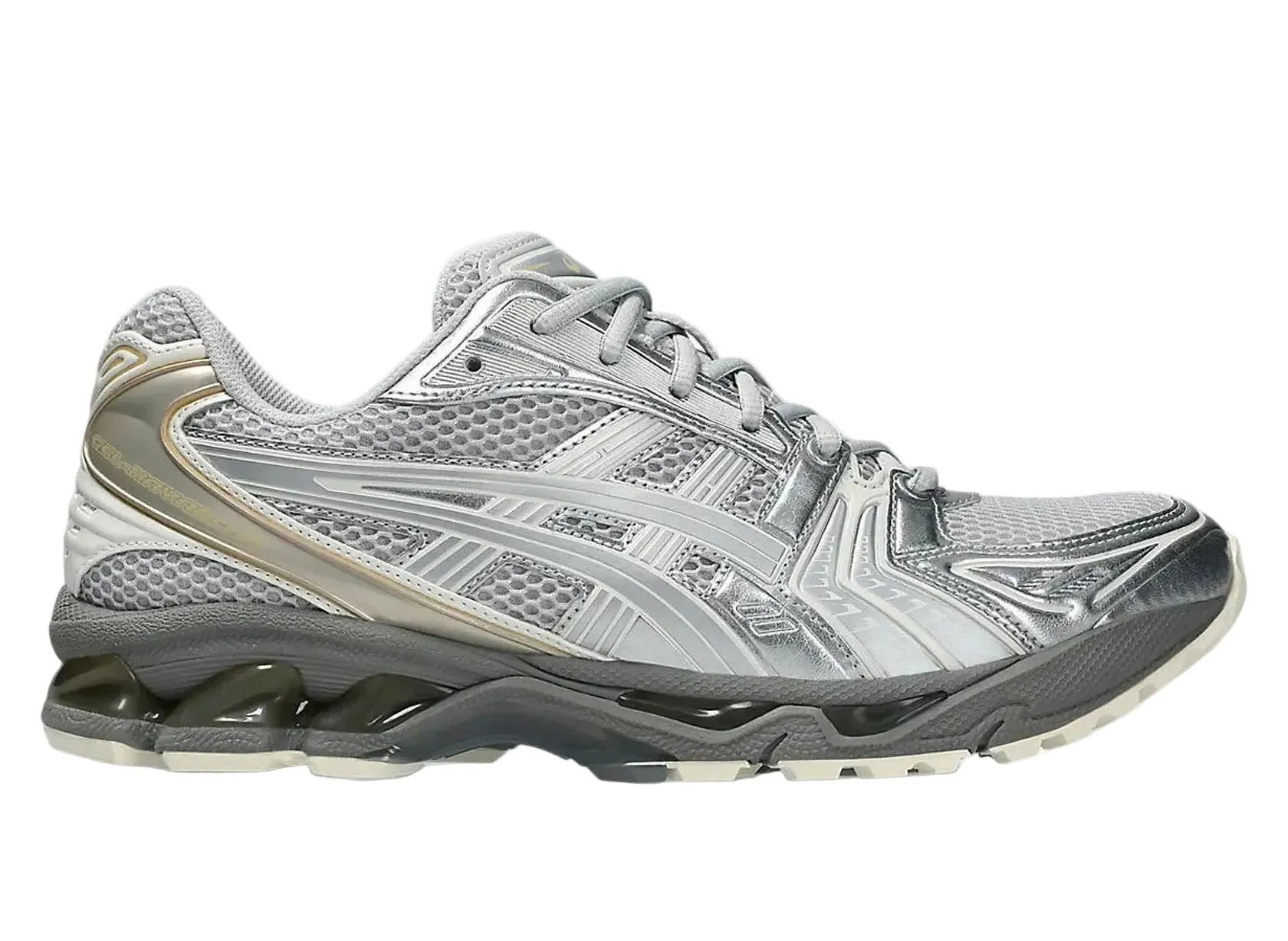 Gel-Kayano 14 (Concrete/Pure Silver) sold by TONS