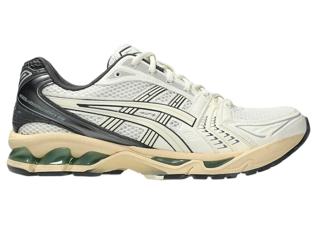 Gel-Kayano 14 Sneakers (Cream/Obsidian Grey) made by TONS